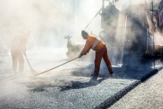 Bio-asfalt gemaakt met lignine